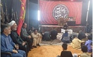  حضور خادمان حوزه سلامت دانشگاه علوم پزشکی ایرانشهر در تجمع بزرگ عزاداران حسینی