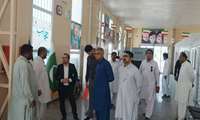 بازدید گروهی معاون توسعه دانشگاه علوم پزشکی ایرانشهر از مراکز بهداشتی‌درمانی شهرستان راسک 