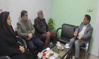 دیدار رئیس دانشگاه علوم پزشکی ایرانشهر با معاون درمان دانشگاه علوم پزشکی تهران