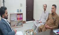 دیدار معاون غذا و دارو دانشگاه علوم پزشکی ایرانشهر با رئیس پلیس مبارزه با مواد مخدر