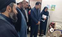عیادت رئیس دانشگاه از مجروحین حادثه تروریستی اسرائیلی آمریکایی در بمپور