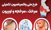 طرح ملی واکسیناسیون تکمیلی سرخک ، سرخجه و اوریون