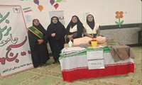  حضور فعال بسیجیان کانون بسیج جامعه پزشکی ایرانشهر در رزمایش اقتدار بسیجیان جان‌فدا