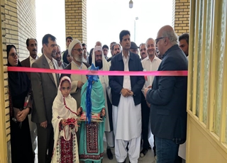 افتتاح مرکز خدمات سلامت خیرساز «حاجیه خانم سهیلا فلاحی» روستای خیرآباد بمپور