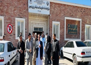 بازدید رئیس دانشگاه علوم پزشکی ایرانشهر از حوزه سلامت شهرستان بمپور