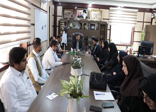 نشست شورای فرهنگی اسفند ماه در دفتر رئیس دانشگاه برگزار شد